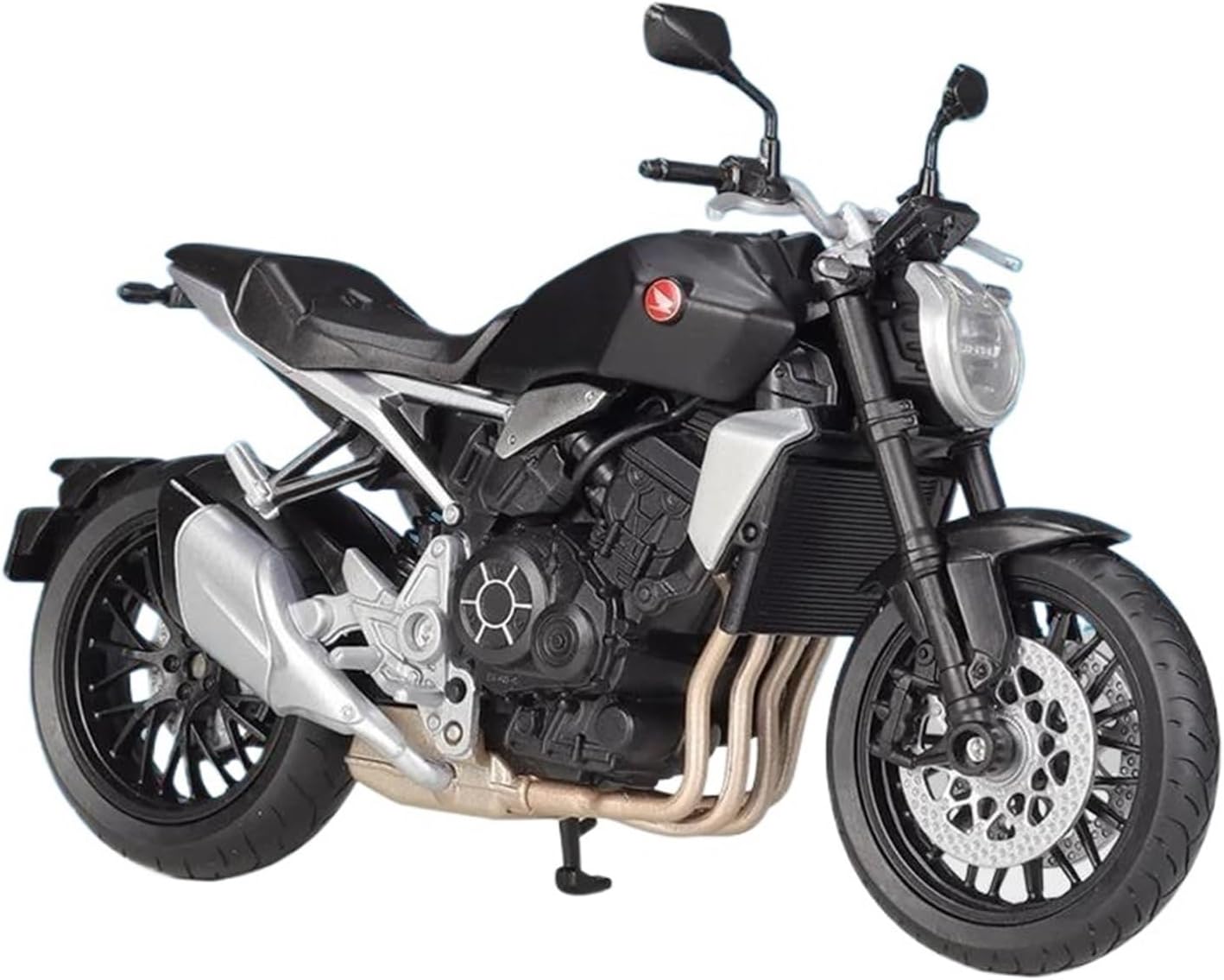 Mini Simulation Motorcycle Toys 1:12 for Honda CB1000R Alloy Simulation Racing Car Model Children's Gift Adult for Boys(Black)
