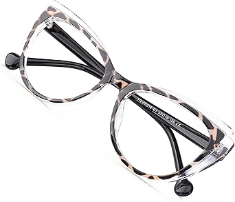 Blue Blockers Glasses for Women, Bluelight Glasses with Cat Eye Frame for Style, Comfort, Eye Strain Relief