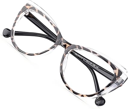 Blue Blockers Glasses for Women, Bluelight Glasses with Cat Eye Frame for Style, Comfort, Eye Strain Relief