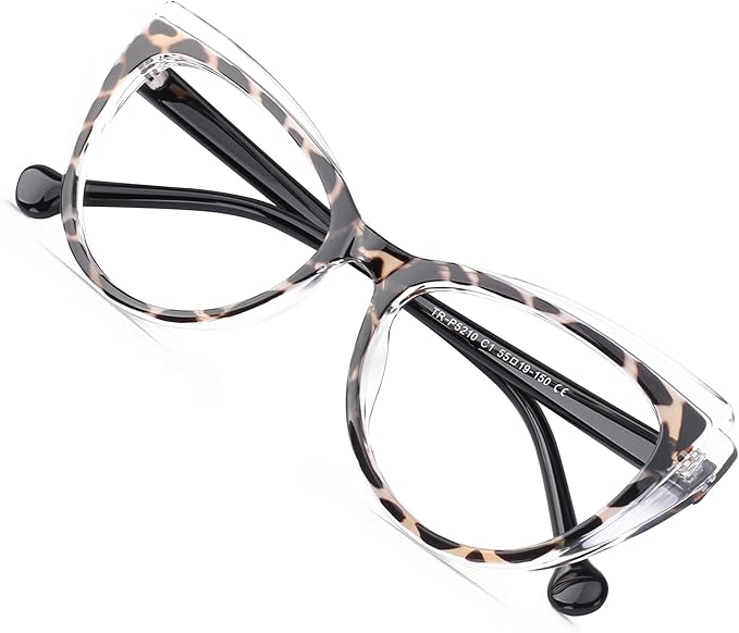 Blue Blockers Glasses for Women, Bluelight Glasses with Cat Eye Frame for Style, Comfort, Eye Strain Relief