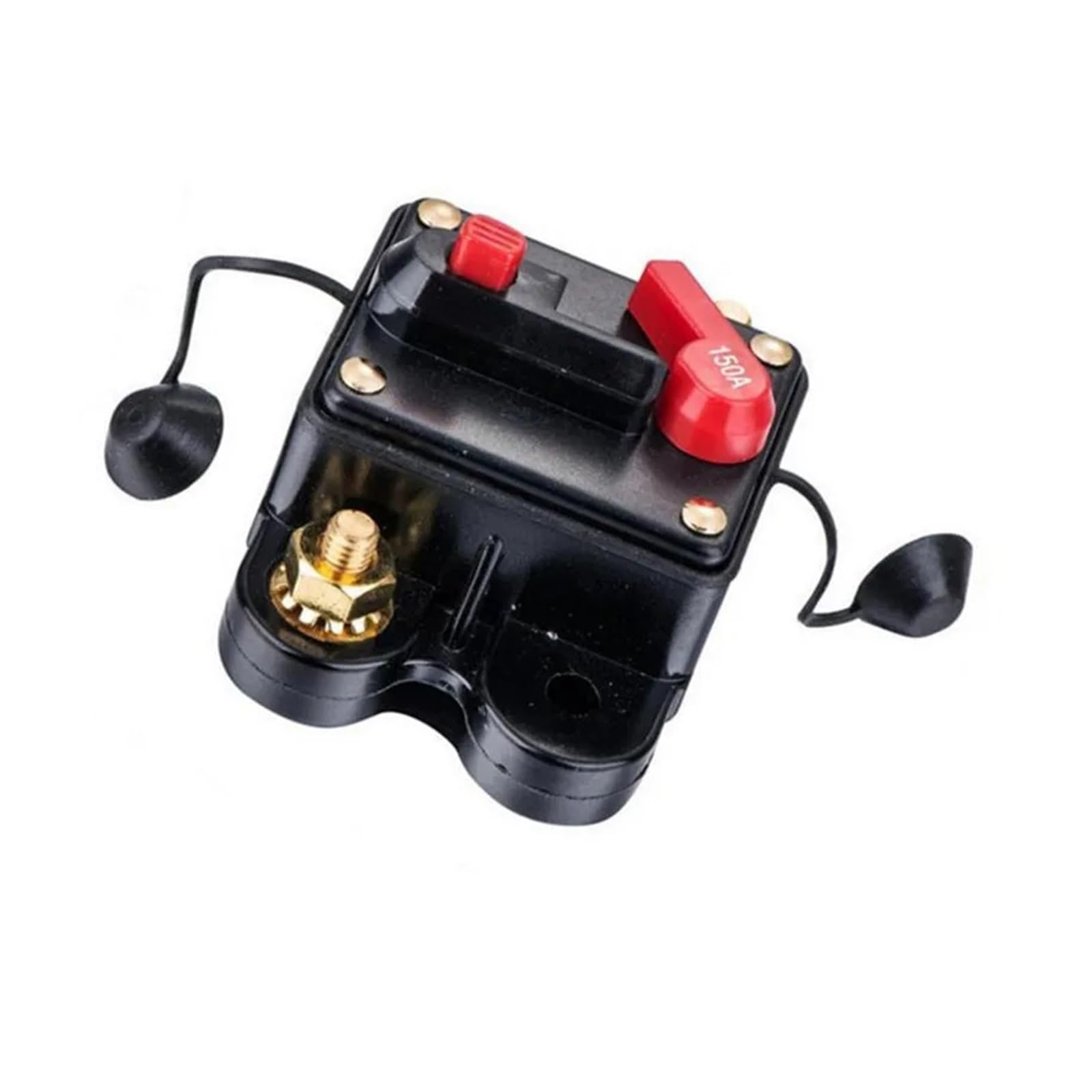 10 szt. 60-300 A automatyczne przełączanie odzyskiwania samochodu rower audio inline bezpiecznik bezpiecznik uchwyt bezpiecznika DC 12-24V (300A)