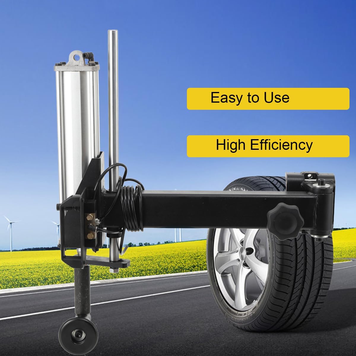 Professional Auxiliary Arm Tire Changer Machine Assist Arm Right Helper Assist Arm for Tire Changing Machines Wheel Repair Assist Elbow Accessories Arm Tire Head