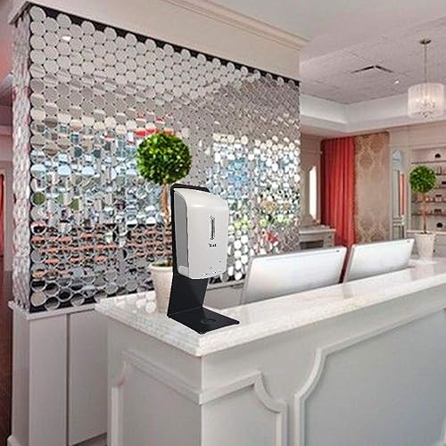 Miniatura 5 de Optima Scale Estación de mostrador de desinfectante de manos libres universal para manos libres, fabricada en Estados Unidos