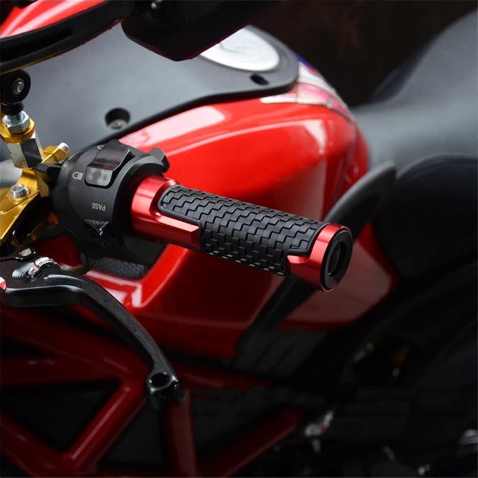 Manopole Moto 7/8 "22mm Manubrio Per Suzuki Per GSR 600 750 SV650 Vstrom 650 800 Accessori Per Manubrio Moto