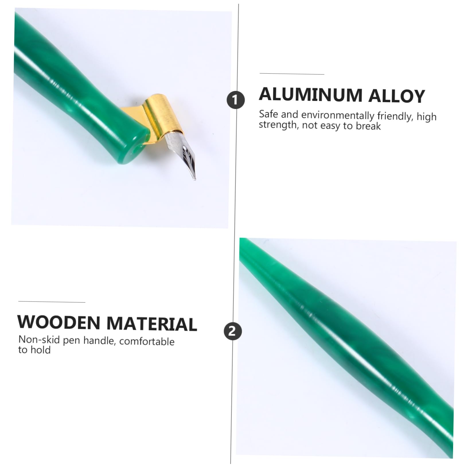 STOBOK 3 Sets Handgefertigtes Kalligraphie-stifteset Aus Holz Schulstifte Für Englisches Schreiben Dip-pen-kit Stifteset Für Jungen Und Mädchen Und Erwachsene