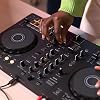 DJ-FLX4 DJ Controller + Headphones ATH-S100 + Dust Cover Set Compatible with rekordbox/Serato DJ Lite Successor to DDJ-400