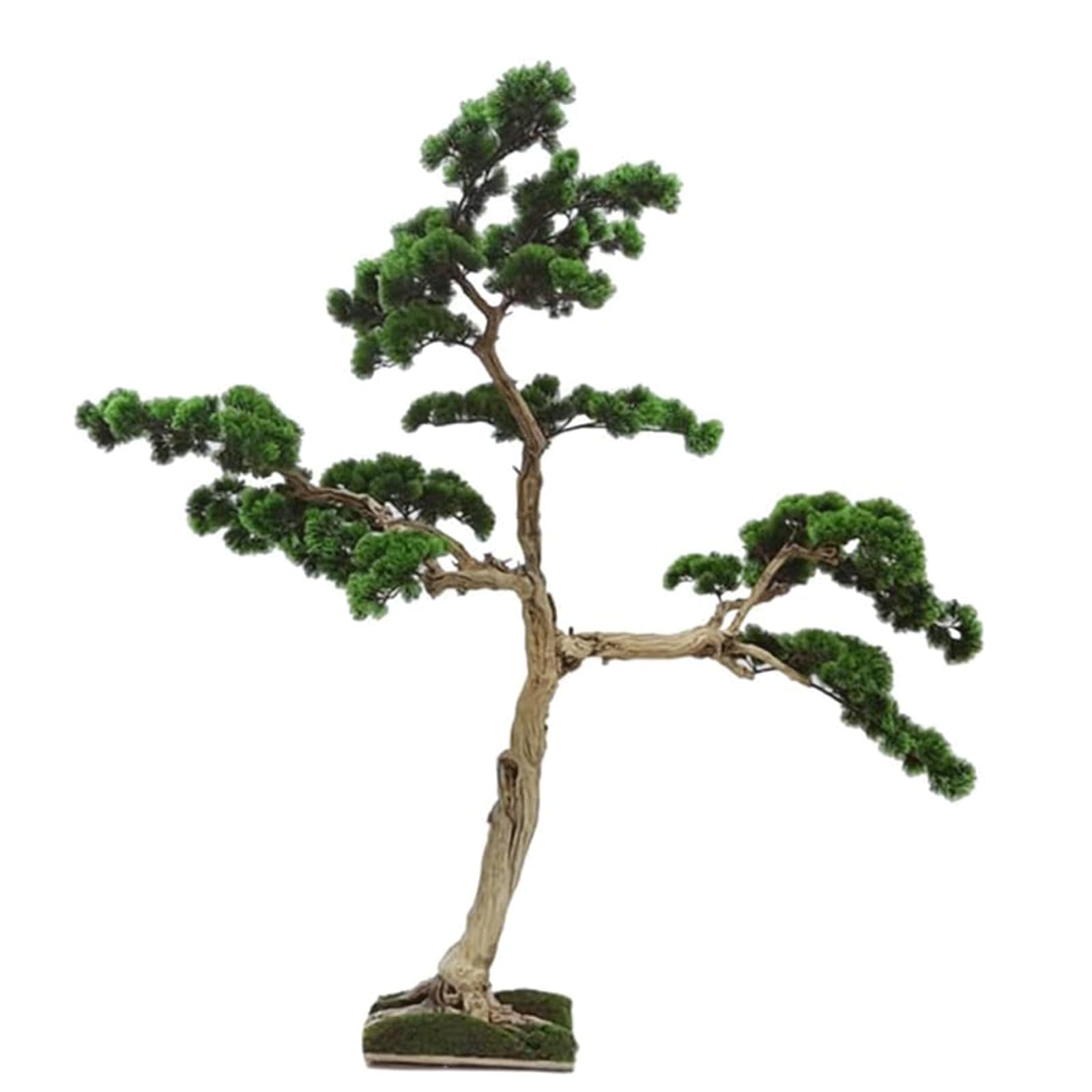 GLJTUO fake tree 4.9ft Artificial Trees Simulation Welcoming Pine Fake Tree For Indoor Outdoor Artificial Plant Realistic Fake Plants Realistic Design