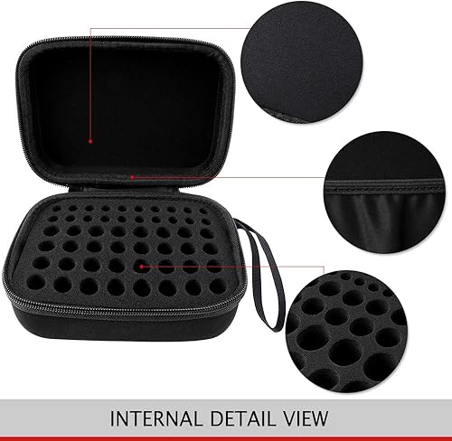 Vista 51 de COMECASE - Caja de almacenamiento para batería dura, con estuche de transporte