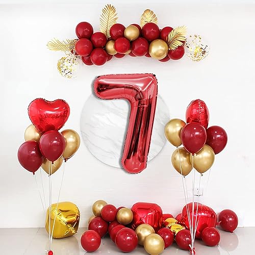 Miniatura 95 de Globo de números de 40 pulgadas, globos de números plateados, globo de número 2, globos de aluminio grandes de cumpleaños, fiesta de cumpleaños