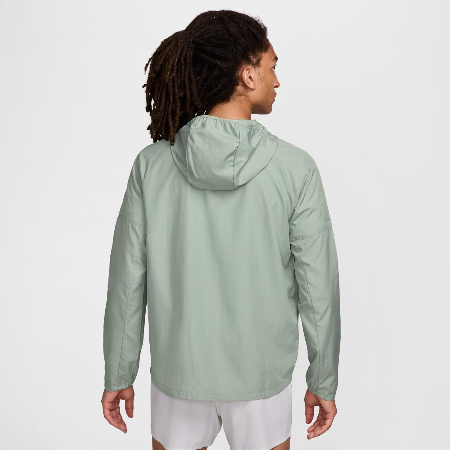 Nike Miler Men's Repel Running Jacket, Jade Horizon/Reflective Silver, 2XL
