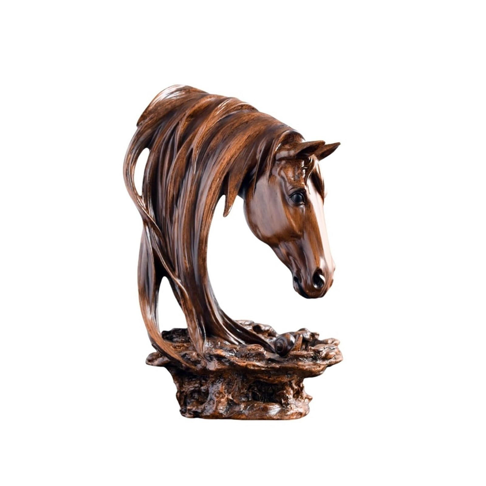 Statue de cheval décoration de bureau moderne pour salon chic