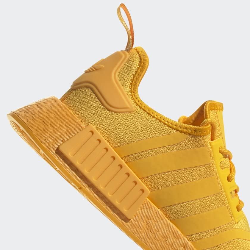 Image of adidas NMD R1 Shoes Men's, Yellow, Size 9