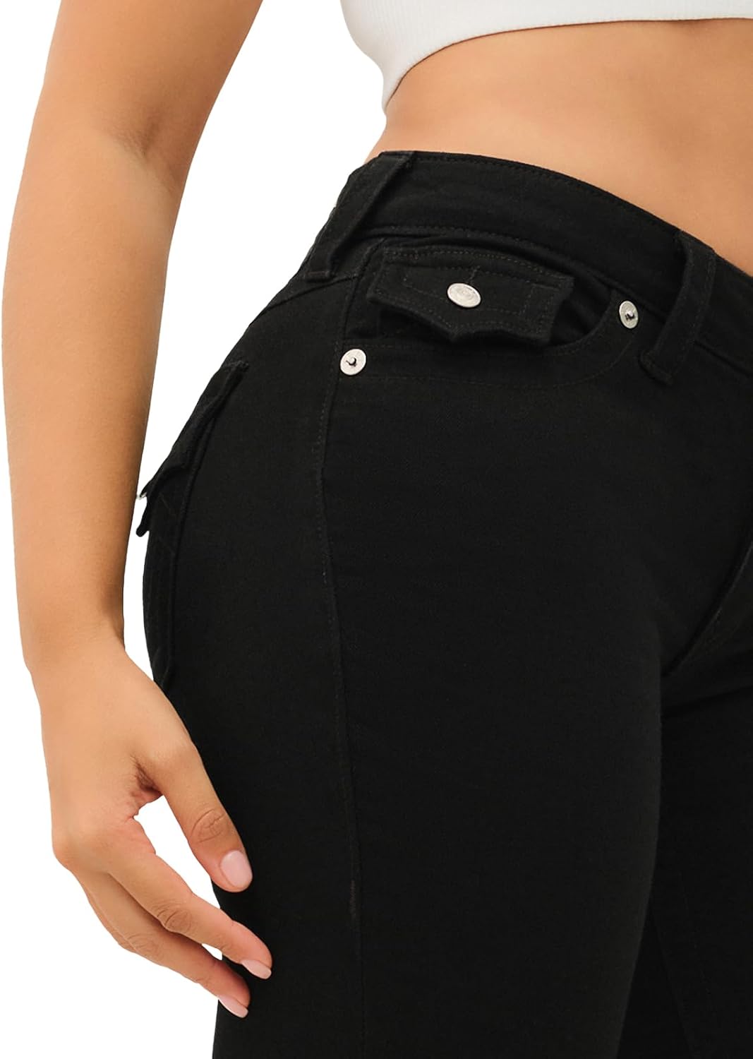 True Religion Women’s Joey Mid Rise Flare Jean – Women's Jeans, Flare Jeans for Women, Comfortable & Trendy - Image 5