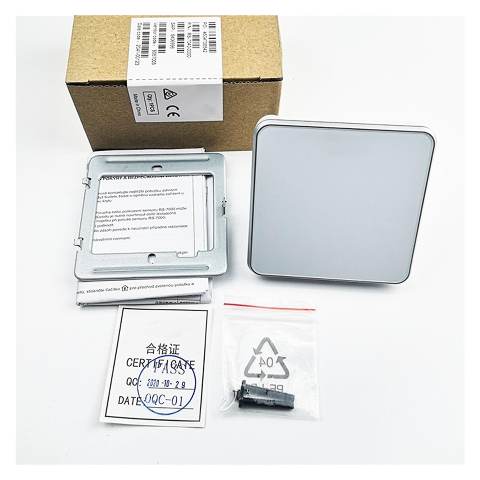 Sensore di temperatura e umidità interna RS-7040-0000 Senza display LCD RS-7060-0000 Con display LCD RS-7080-0002(Rs-7060-0000)