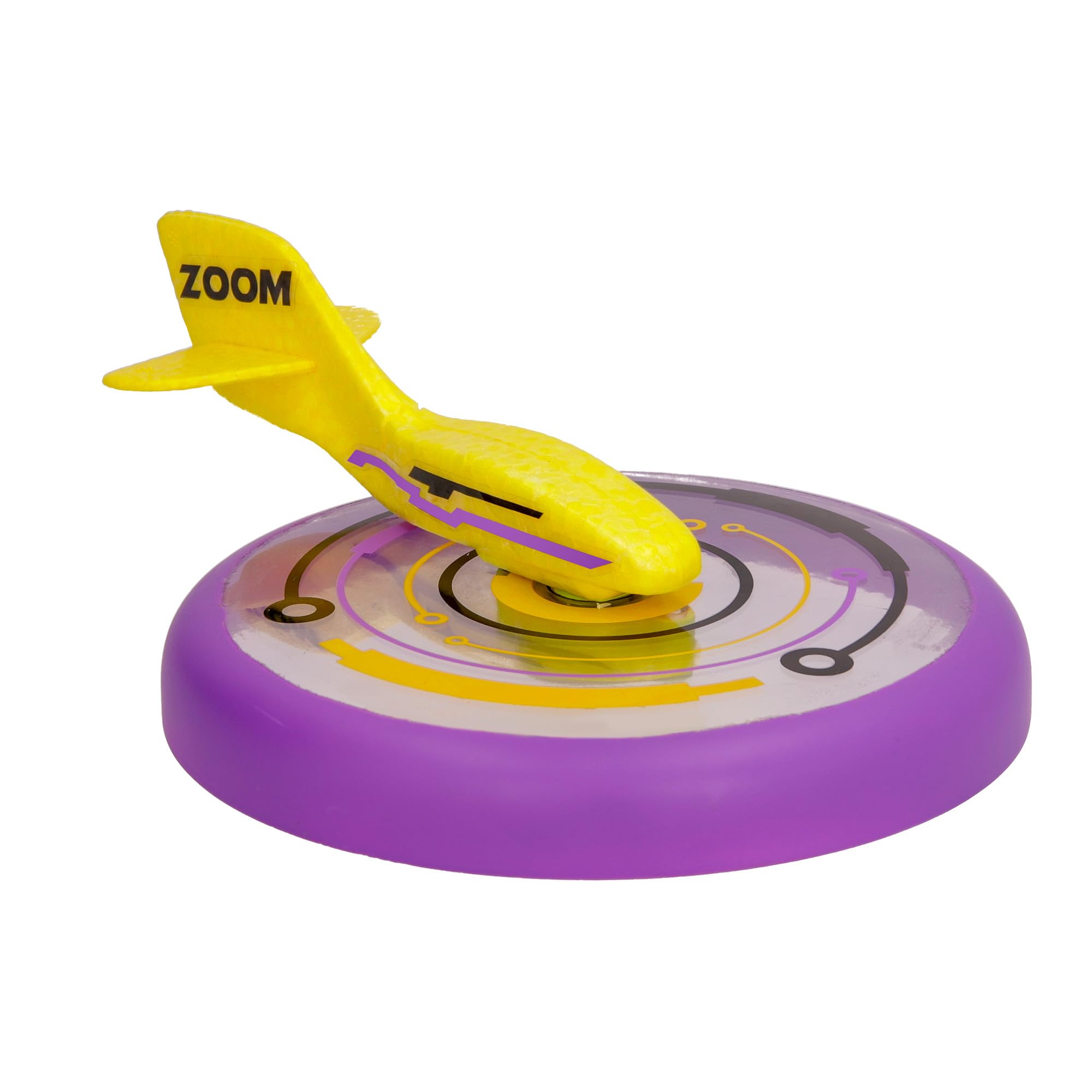 Zoom Violeta, Divertido Juego al Aire Libre, Lánzalo como un Disco y Observa cómo Planea por el Cielo como un Avión, Juguete para Niños y Niñas a Partir de 6 Años en Adelante — view 2