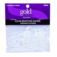 Vista 2 de Bandas elásticas de oro mágico trenzado, transparente