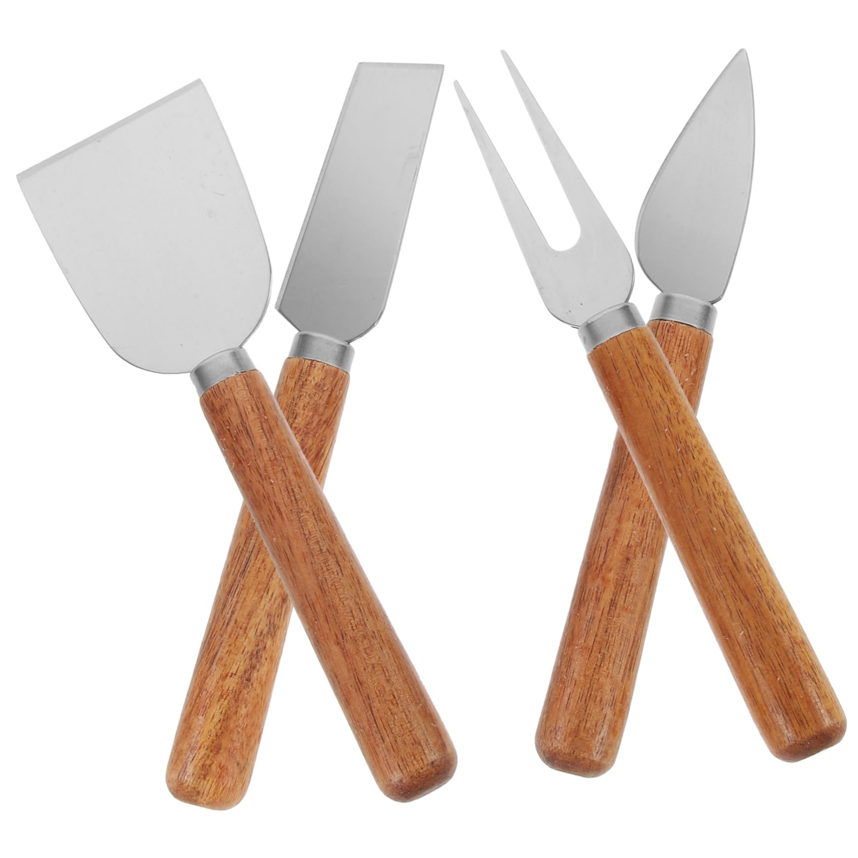 Hemobllo 4Pcs Cheese with Stainless Steel Blades Ergonomic Butter Slicer and Cheese Cutter for Easy Slicing Kitchen Tools for Cheese Lovers and Entertaining Guests