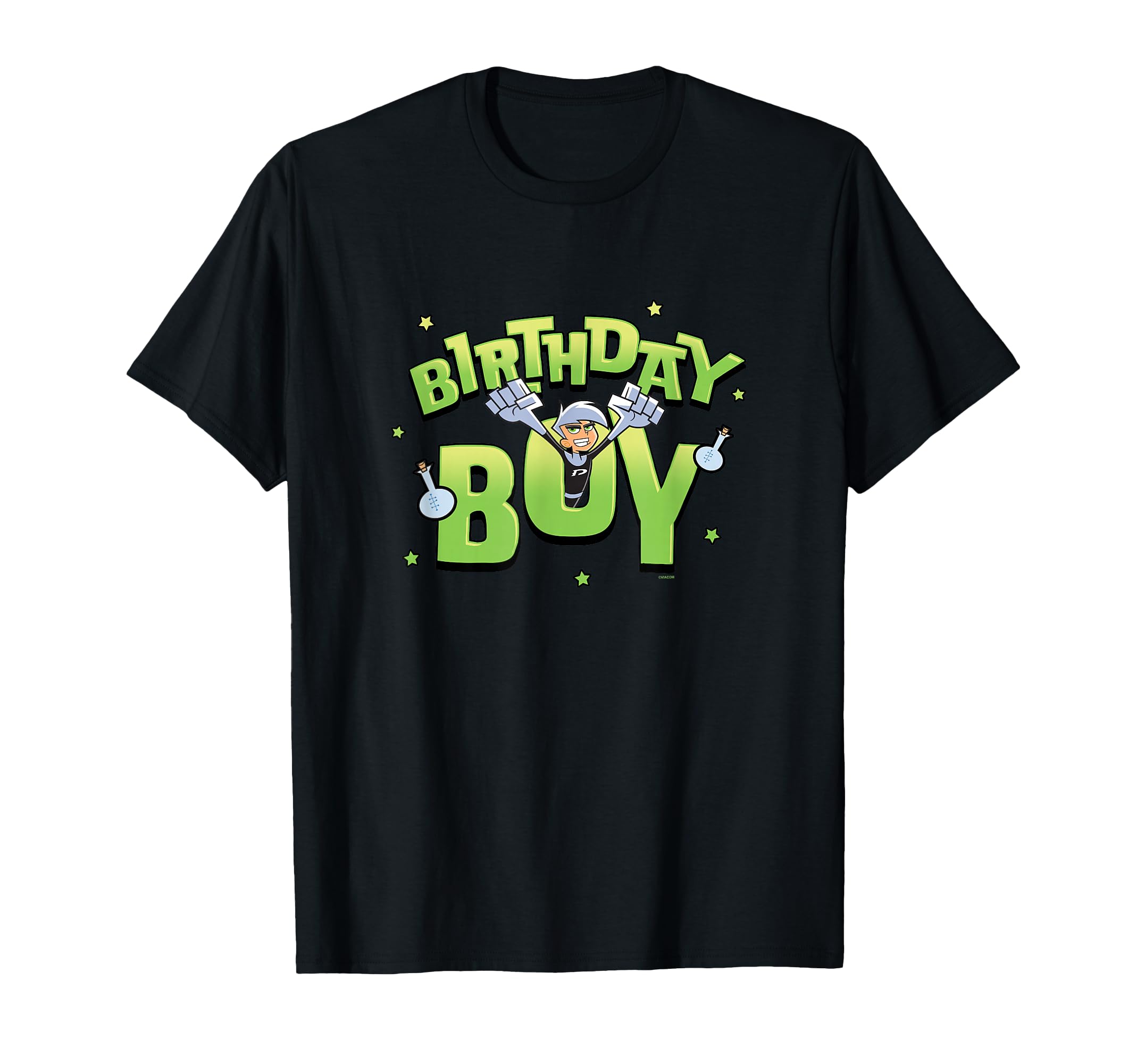 Danny Phantom Birthday Boy Ghostly Logo T-Shirt
