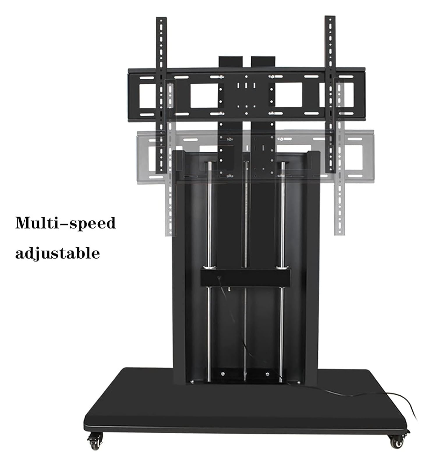 Supporto TV Mobile su Ruote, Carrello TV Mobile, Supporto per Monitor LCD LED per impieghi gravosi 3 e 1 Supporto, Supporto per Monitor LCD LED per impieghi gravosi Fino a 27",