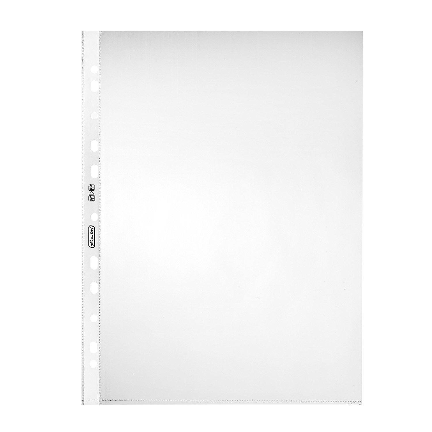 Herlitz 5824008 Prospekthülle, A4, glasklar, 0,05 mm (2000)