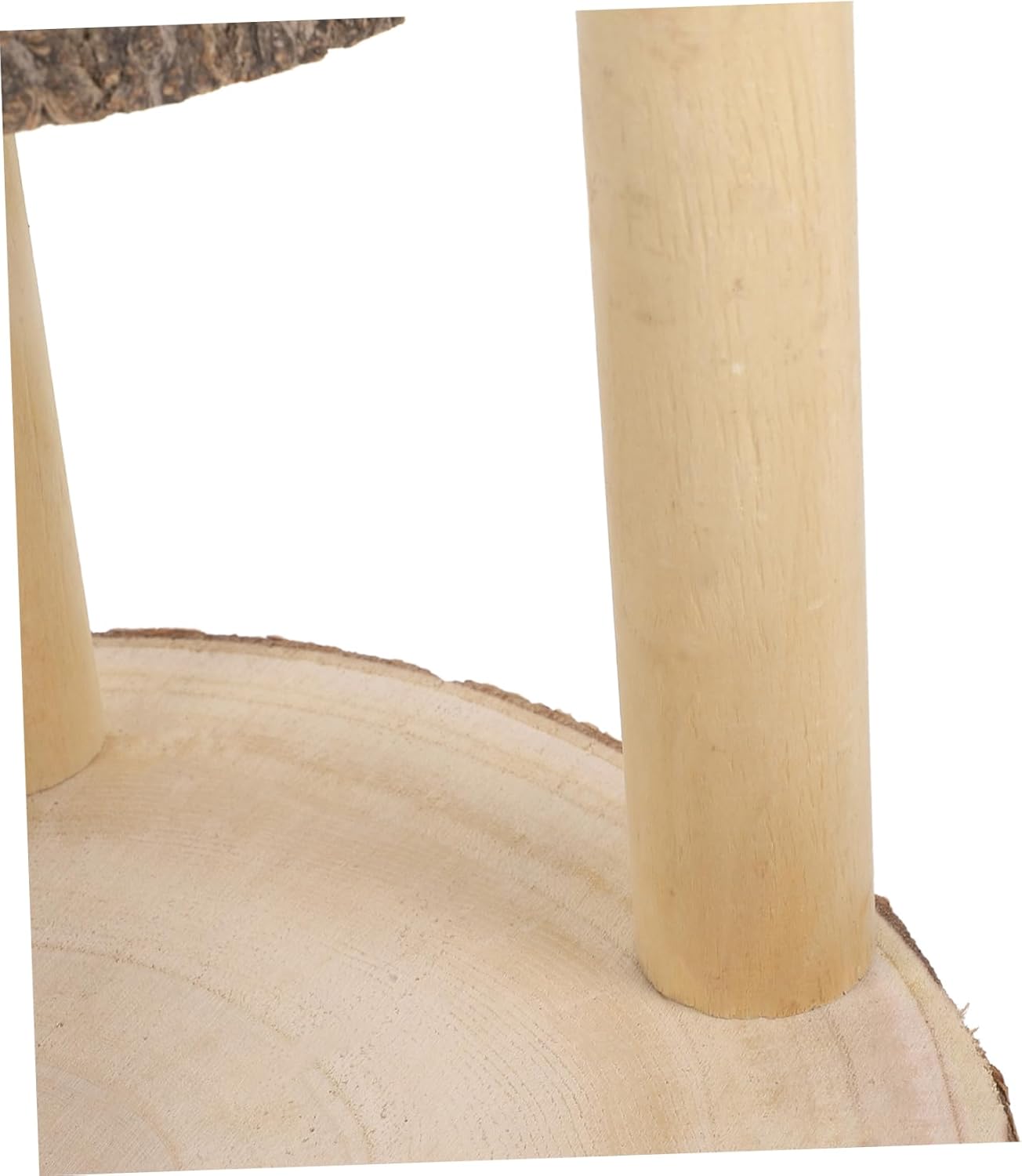 Wooden Cake Stand Log Dessert Display Stand Tiered Bakery Display Rack Farmhouse Cupcake Stands Cupcake Display Stand Small Wedding Cupcake Stand Rustic Cupcake Stand for with