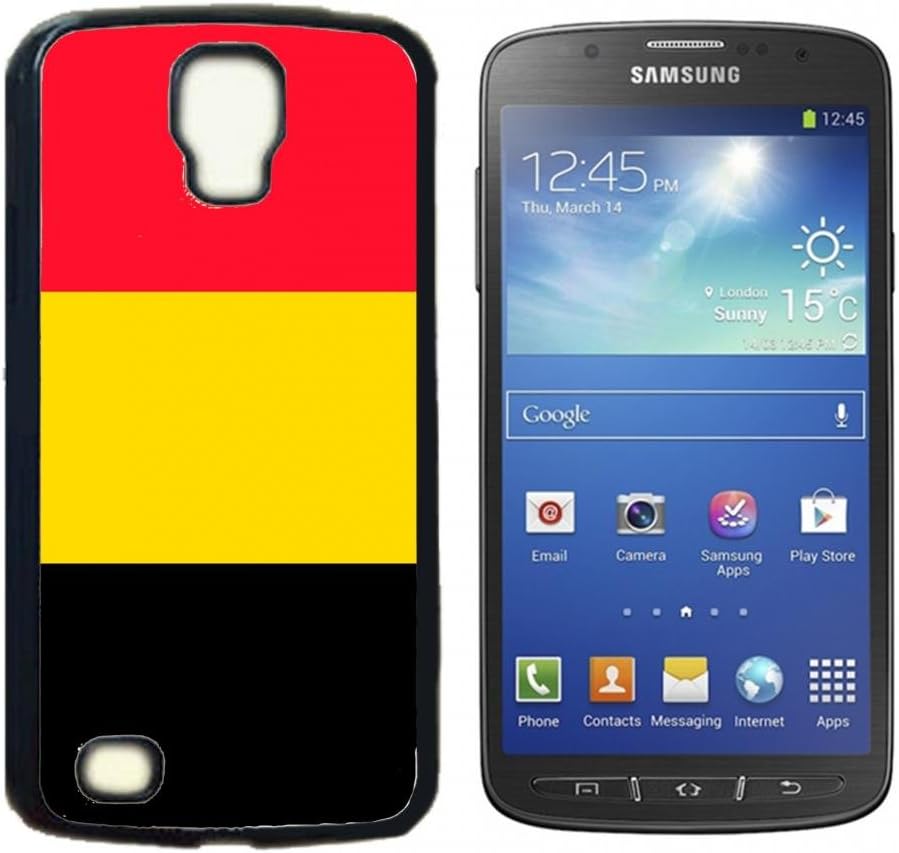 Belgium Hard Plastic and Aluminum Back Case for Samsung Galaxy S4 Active I9295
