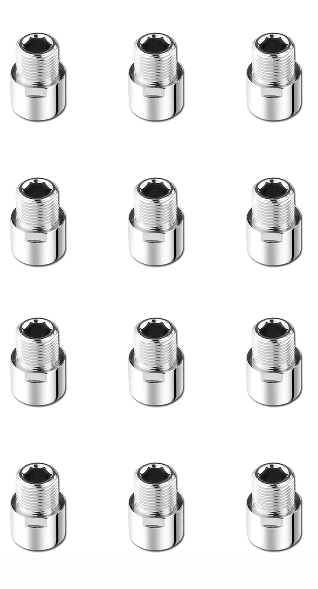 SPAZIO Brass 1-INCH Extension Nipple, Chrome Plated, Pack of 12 (B09C3VW7YY) Amazon Price History, Amazon Price Tracker