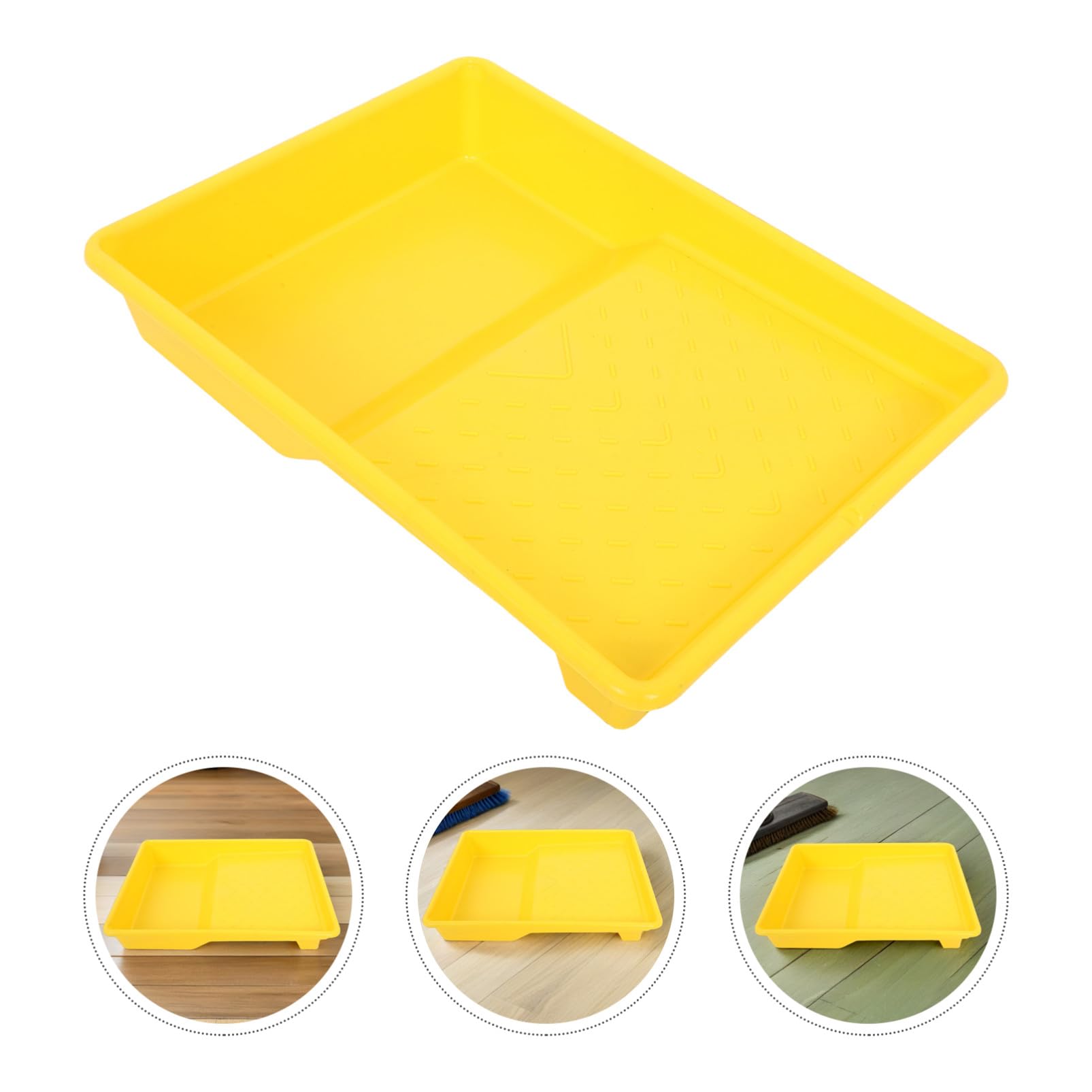 5 Szt. Częściowy Wielokrotnego Użytku Tacek Do Plastikowe Tace Do Wałków Malarskich Stabilne i Mieszania Kolorów i Prac DIY