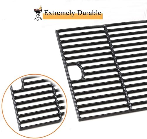 Miniatura 5 de Rejillas de cocción para Nexgrill de 6 quemadores 720-0896B 720-0896E 720-0898 720-0896X, rejilla de hierro fundido de 17 pulgadas para Homedepot