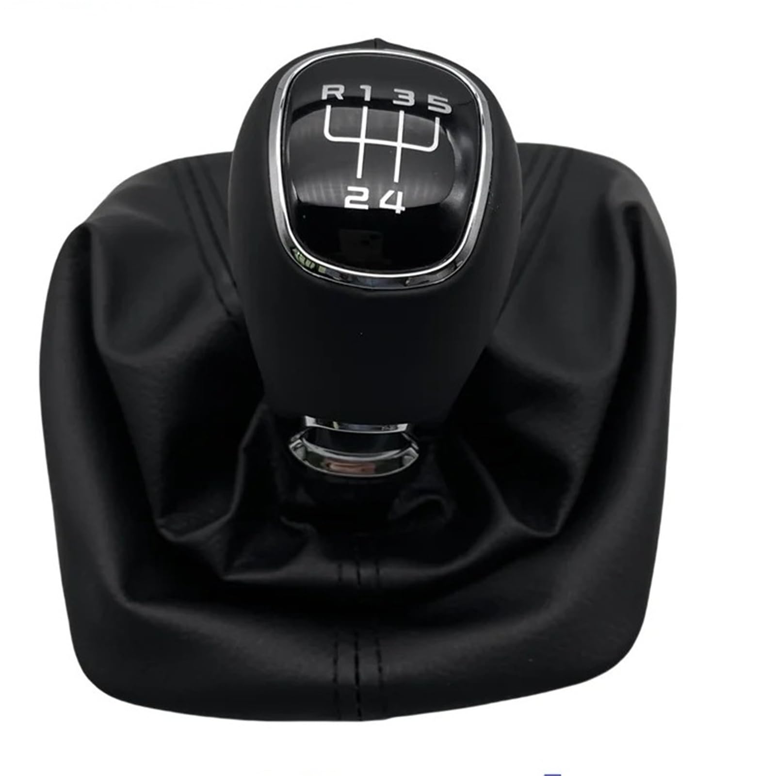 Xzcvtyw 5Speed Car To Joystick For Cars 5/6 Speed For Skoda For Octavia A5 A6 2004-2012 Car Gear Shift Knob Head(5Speed)