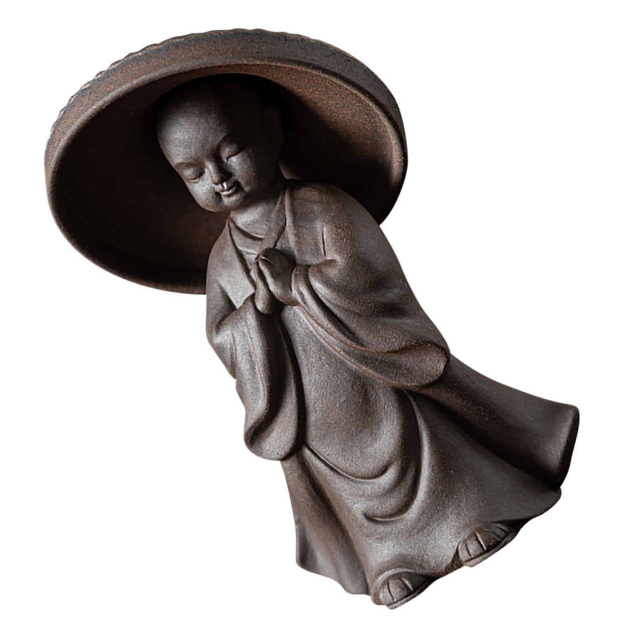 Filtre à thé céramique VALICLUD et infuseur moine zen pour décoration de bureau