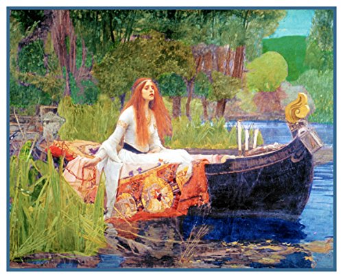 Orenco Originals The Lady of Shalott by John William Waterhouse Counted Cross Stitch.