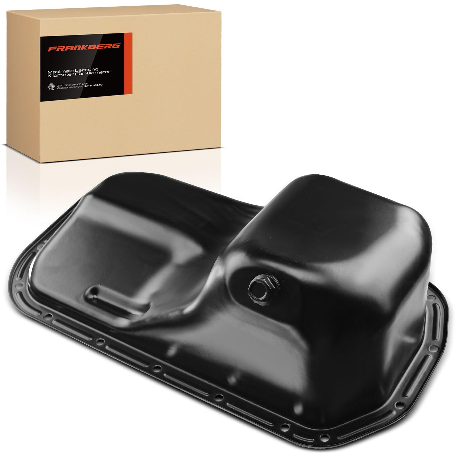Frankberg Coppa dell'olio coppa dell'olio motore coppa della benzina | Compatibile con: Lancer IV Hatchback C6A C7A, Lancer V CBA CDA CEA, Lancer IV C6A C7A, Colt IV CAA