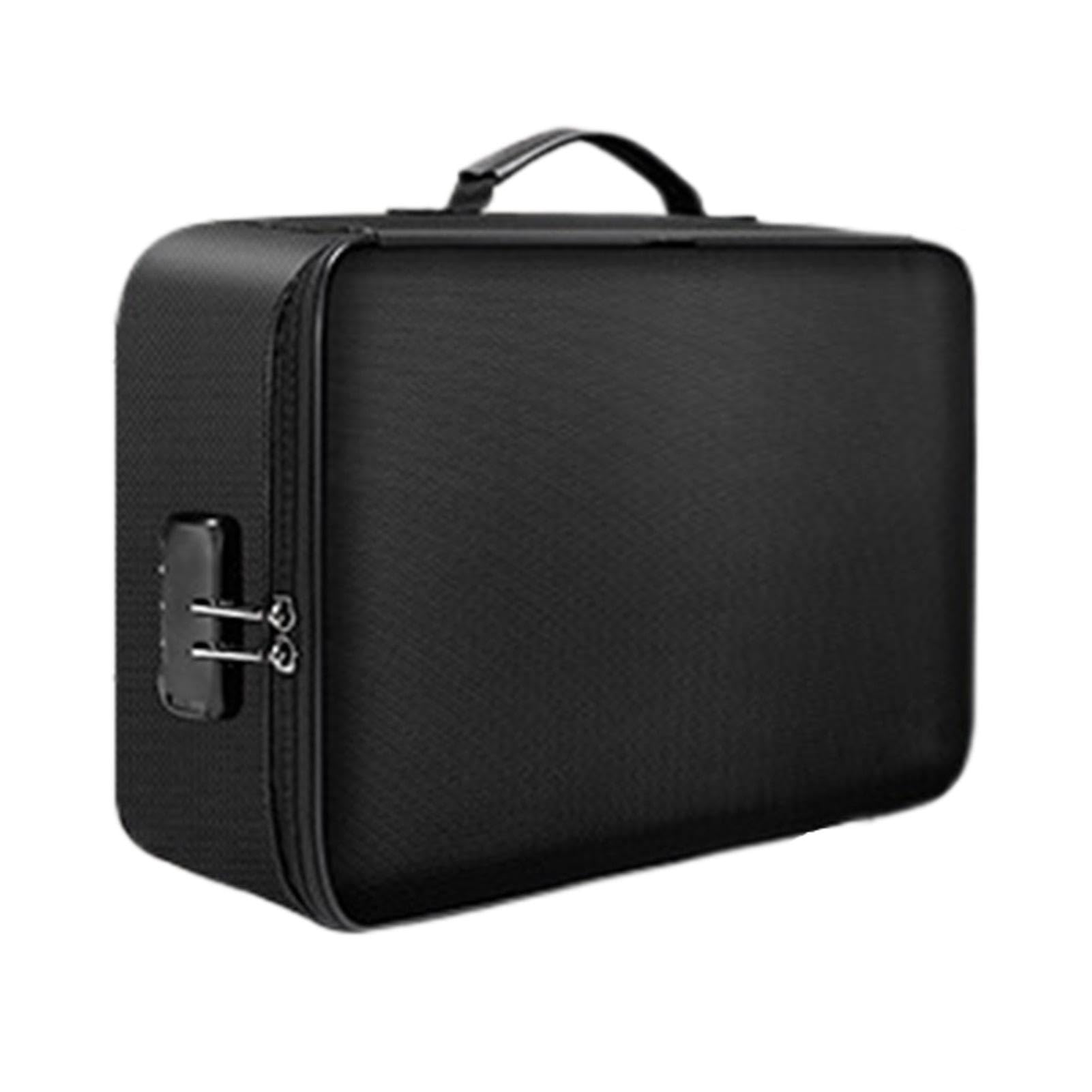 Scatola di sicurezza per documenti, Impermeabile a prova di fuoco Storage Box, espandibile File Folder Organizer, Importante scatola di archiviazione documenti, Multi-funzionale File Organizer,