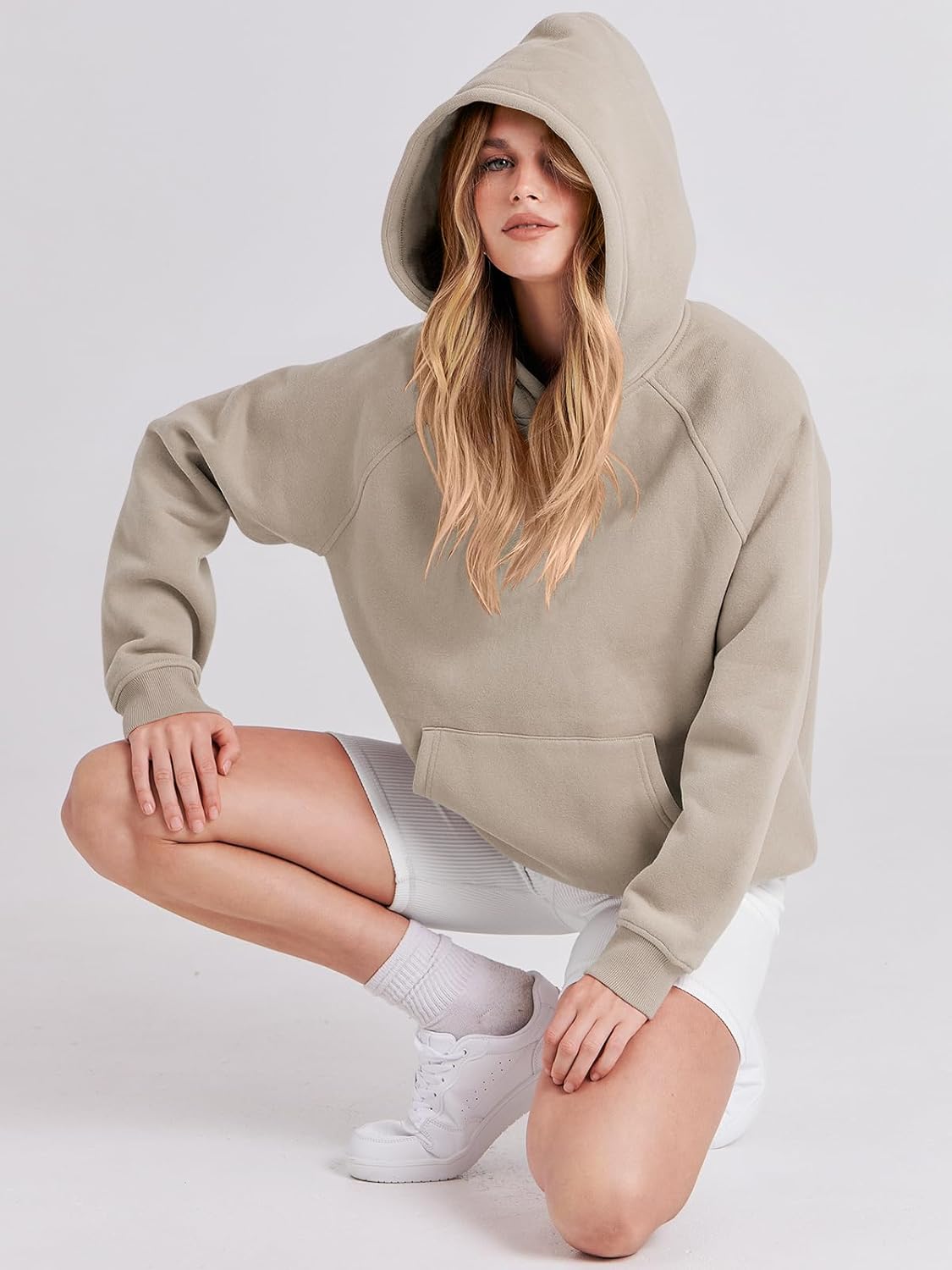 ANRABESS Women Hoodies Oversized Fleece Long Sleeve Comfy Casual Basic Pullover Sweatshirts 2025 Fall Outfits Y2K Clothes - Image 7