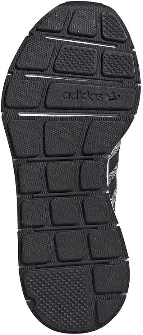 adidas Originals unisex-child Swift Run 5.5 Big Kid White/Black