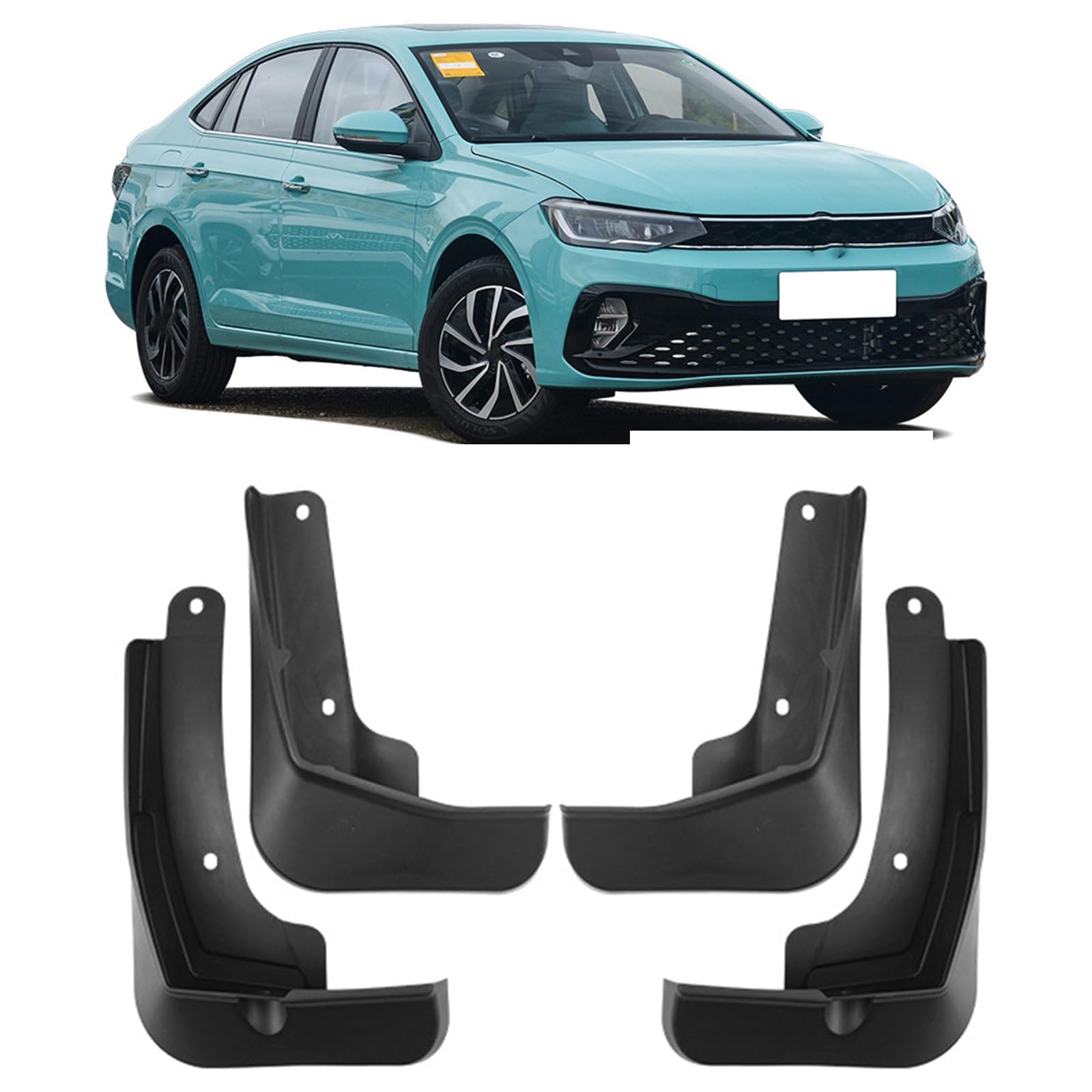 NYSLDSCO Mud Flaps for Volkswagen Lavida XR 2023-2025