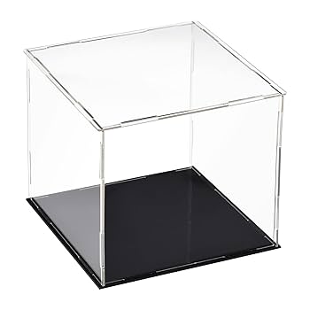 Amazon | uxcell 陳列ケースボックス 防塵 保護 ショーケース
