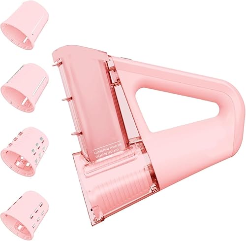 Miniatura 5 de Cortador eléctrico 4 en 1 de verduras, rallador eléctrico con 4 cuchillas de acero inoxidable, tirador de ensalada inalámbrico de mano, control