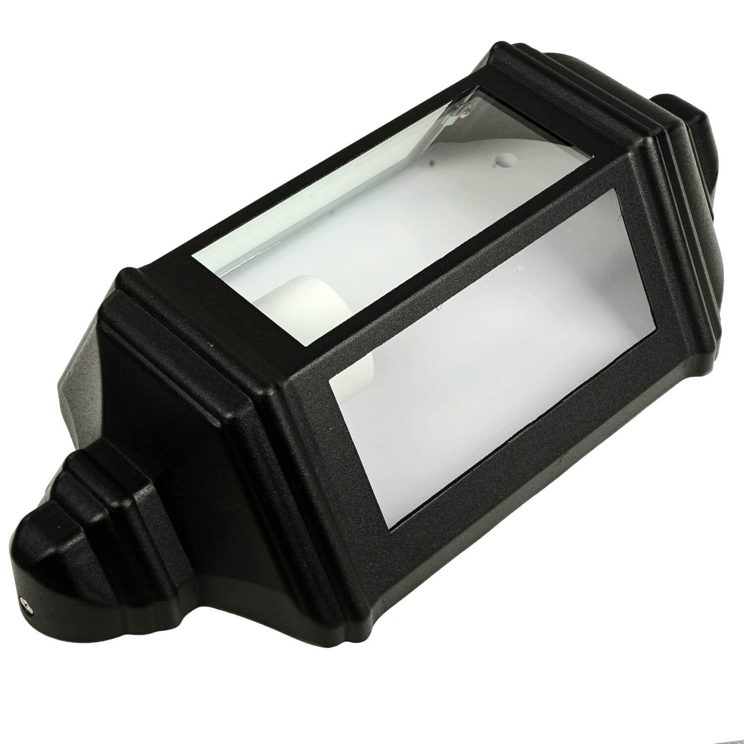 Easylight Lampada da parete esterna nera, lampada da esterno rustica marittima, IP44, E27, H:36 cm, balcone, terrazza, casa, nostalgica, luce da parete esterna
