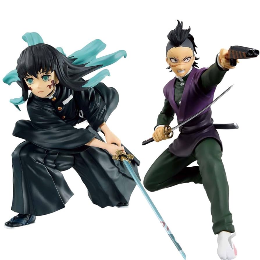 Amazon.co.jp: 鬼滅 フィギュア 時透無一郎 不死川玄弥 2点