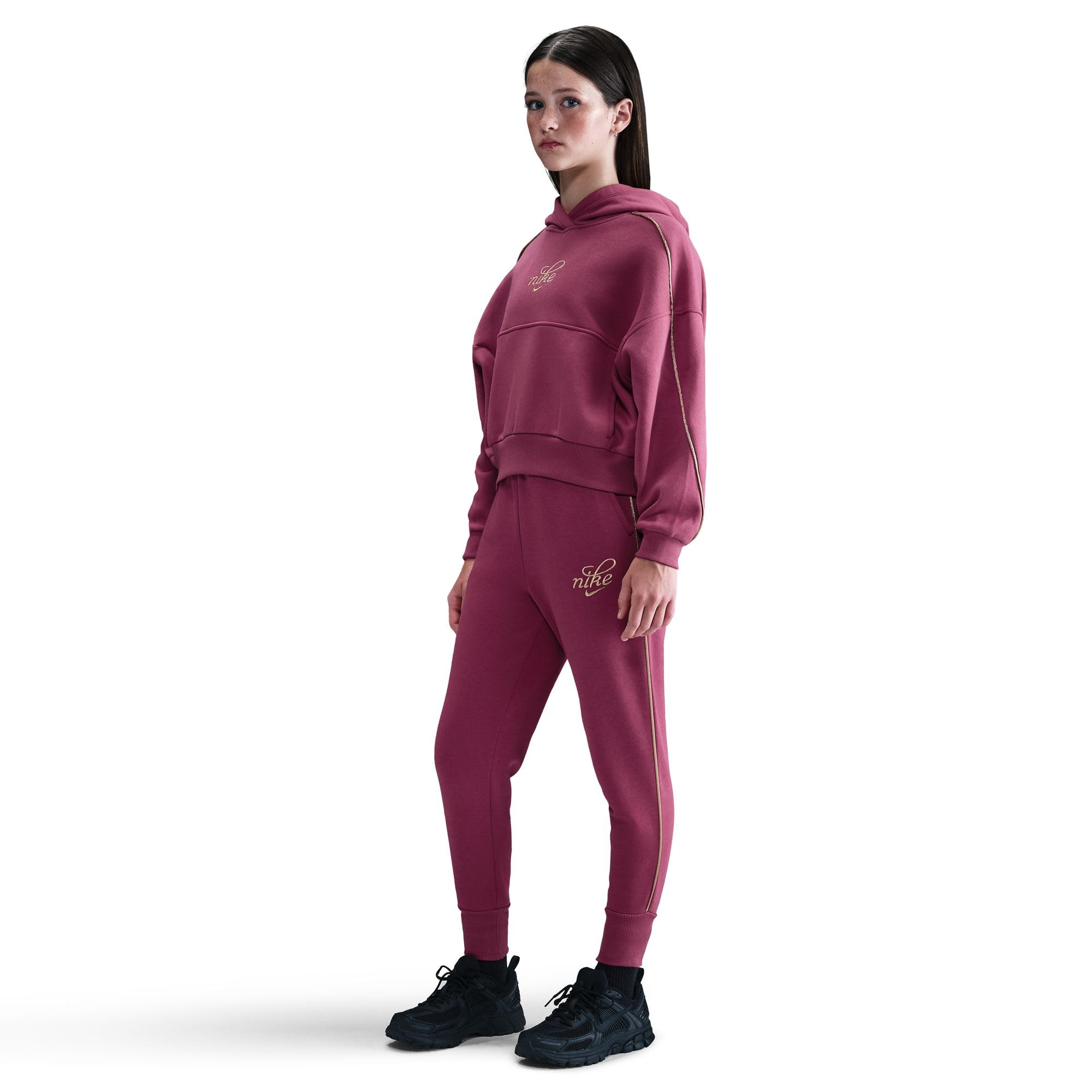 NIKE Bluza z kapturem Dziewczynki Nike Sportswear Club Fleece Boxy Hoodie Für Ältere Kinder (Mädchen)