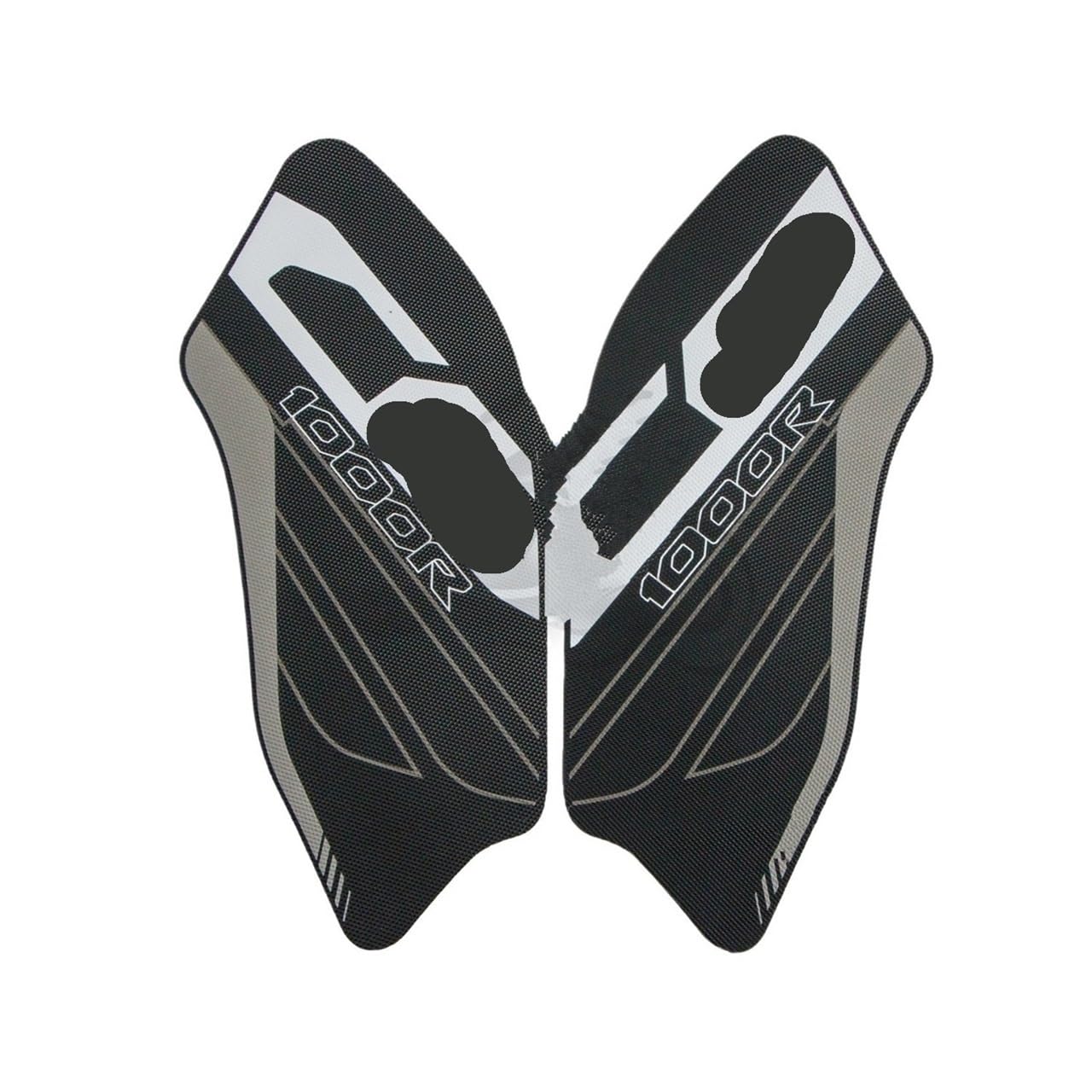 Side tank pad protector CB1000R stickers de protection noir - 6