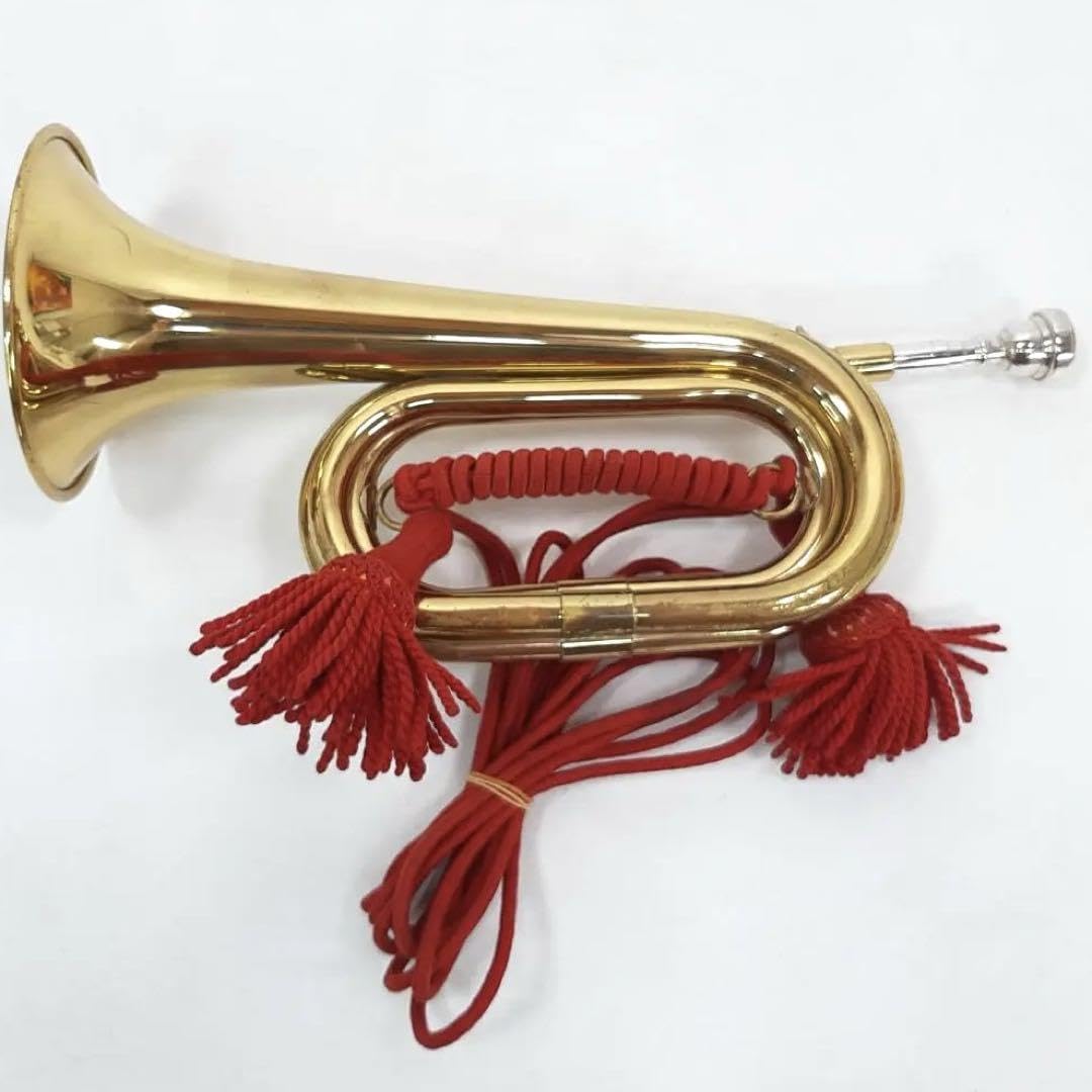 Amazon.co.jp: YAMATO ラッパ 三ツ巻 信号ラッパ 自衛隊ラッパ マウス