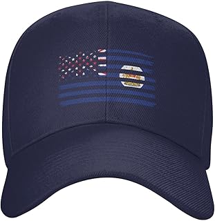 US and Flag of Hong Kong (1959-1997) Baseball Cap for Men Women Caps Adjustable Dad Hat Trucker Hats