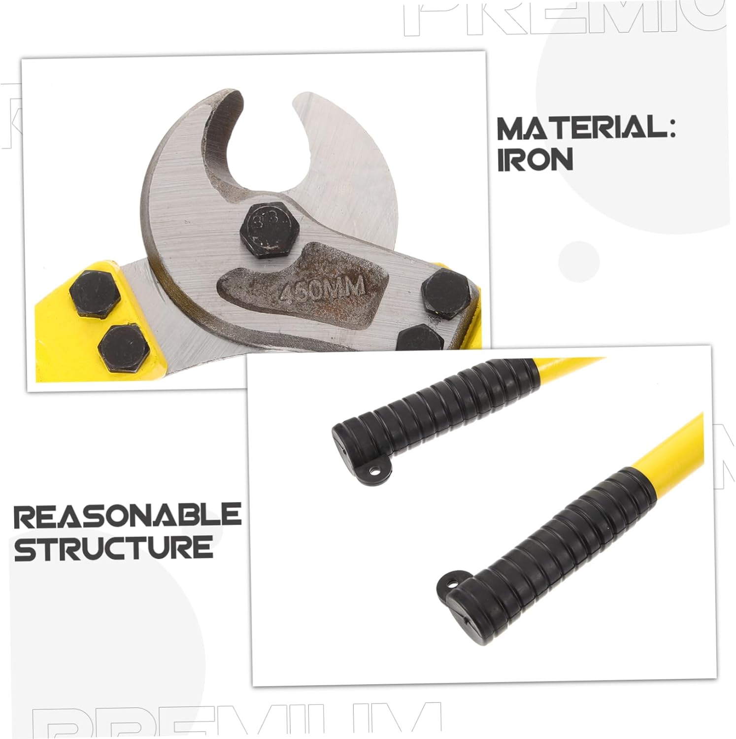 Cable Cutters for Deck Stair Heavy Duty Professional Grade Electrician Tools Wire Rope Cutting Tool