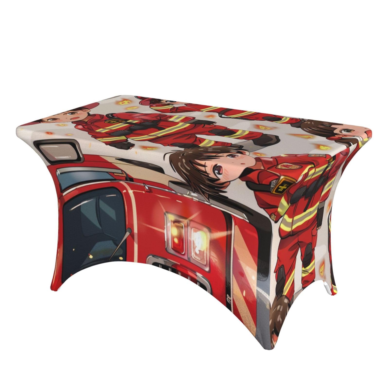 Nappe lavable pompiers empêche les glissements lors des fêtes de famille