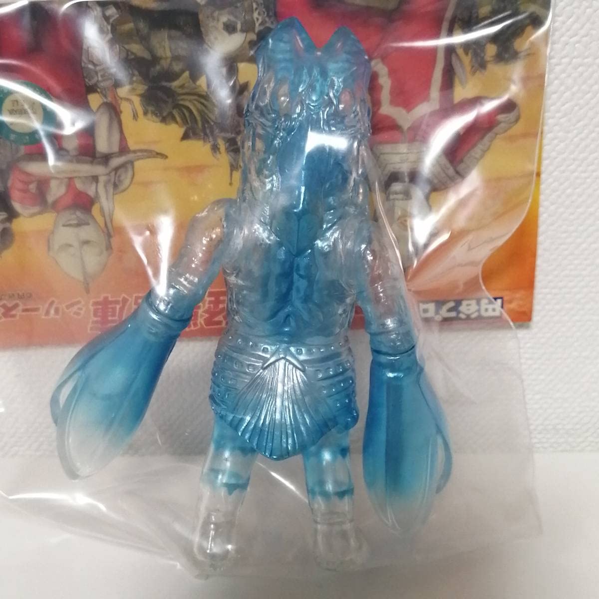 MAXTOY ☆ バルタン星人 クリアブルー × 彩色 ☆ ミニソフビ怪獣倉庫