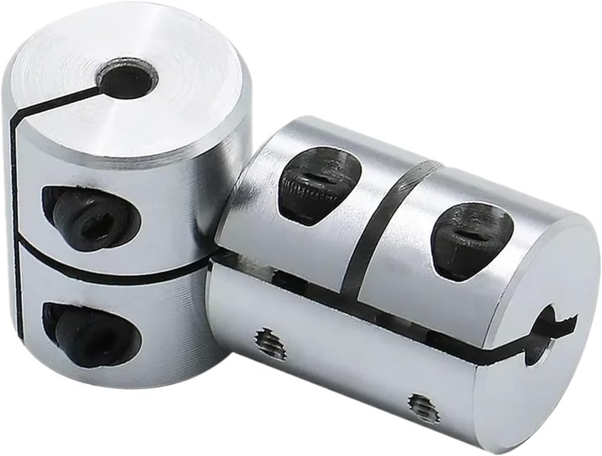 D25L30 High Precision Rigid Coupling Bore 6/6.35/8/10/12mm Aluminium Alloy Shaft Coupler(6X6)