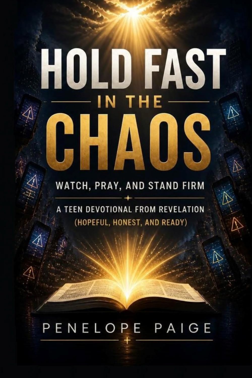 Hold Fast In The Chaos: Watch, Pray, and Stand Firm: A Teen Devotional from Revelation (Hopeful, Honest, and Ready)